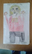 Johan - eerste/tweede Rode Ridder tekening
