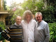 Martin Hofman met Marc Legendre en Fabio Bono tijdens De Rode Ridder interviewreeks door Martin Hofman: Fabio Bono