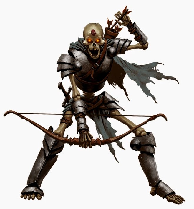 Skeleton Archer The Descent Journeys in the Dark Second