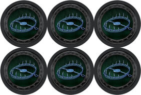 Stalker Token 6xTrap with bleed to print out, Fanmade