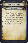 Disciple skill Holy Power.