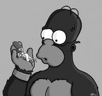 King Kong Homer