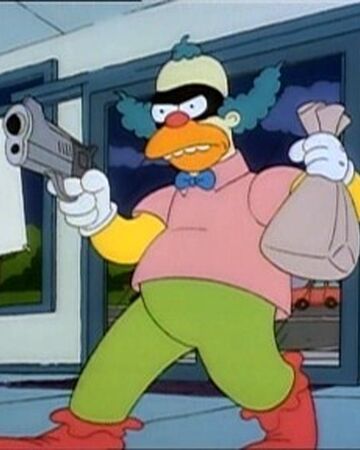 Der Clown Mit Der Biedermaske Simpsons Wiki Fandom