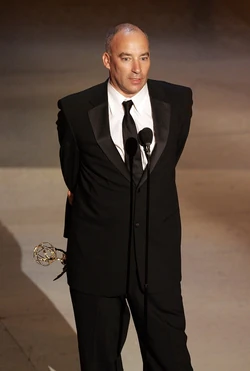 Charles McDougall accepting his award for Best Directing for a Comedy Series