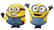 Comparison of Bob in Despicable Me 2 and Minions