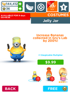 Jelly jar minion