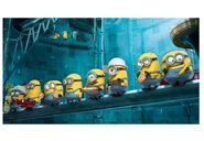 Eating.jpg (113 KB) Minions eating after work