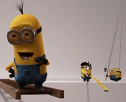Tim Laughing after John told that he reached hand more far than Carl