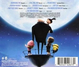 Despicable Me Soundtrack backside