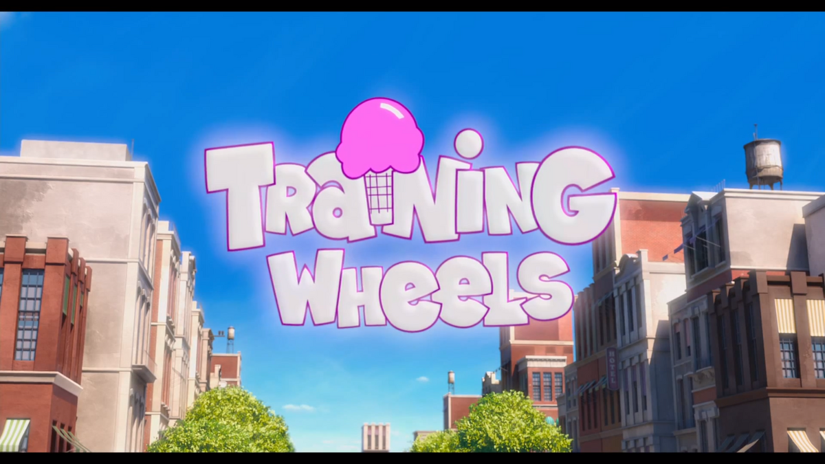 training wheels agnes from despicable me