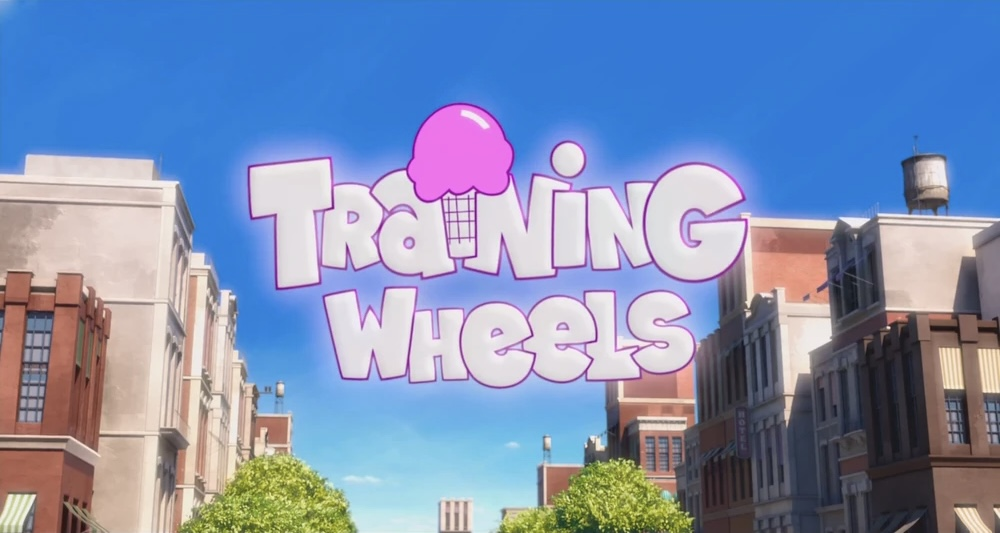 training wheels agnes from despicable me