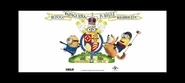 Corgi and Kevin in one of the TV commercials 2022 Queen's 50th anniversary