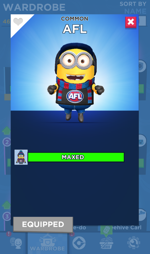 AFL Minion Costume, Despicable Me Wiki