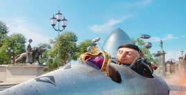 Gru flying scooter
