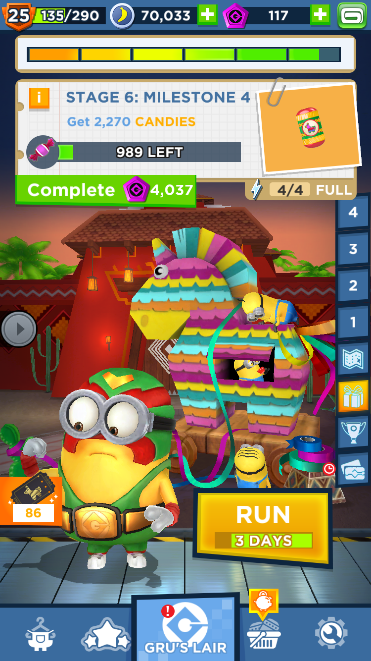 Minion Rush Special Missions Despicable Me Wiki Fandom 6481