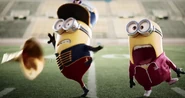 Ted screaming at another minion