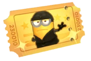 Ninja Minion Costume ticket
