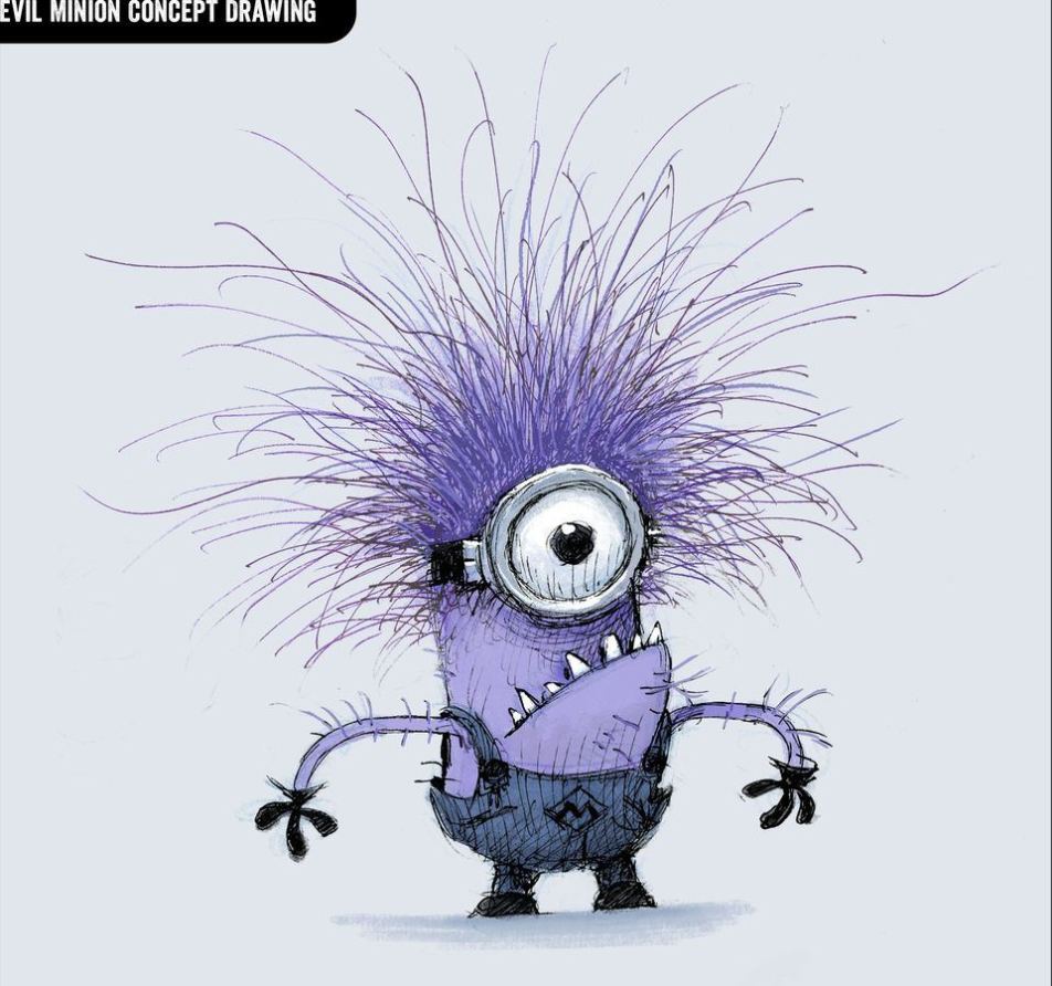 despicable me characters minions purple