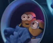 Anthony with William in despicable me 3