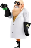 Dr.Nefaro as seen in upgrading the power-ups.