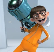 Vector appears in Despicable Me, Despicable Me 4, and Mooned