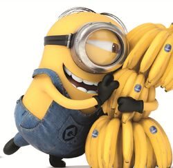 Стюарт с бананами