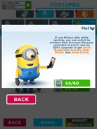 Character details (Minion Rush Old version)