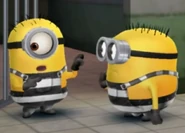 Ian (right) with Jose in Minion Rush