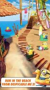 Hula Dancer Minion at the Minion Beach.