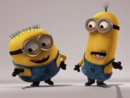 Tim reaching hand with Carl