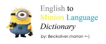 banana language minion