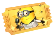 Disco Minion Costume ticket