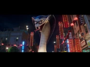 Nun-Chuck as a cobra.