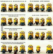 Despicable Me 2 Banana Potato song.jpg (92 KB) Banana Potato song lyrics by the Minions