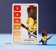 Minions's challenge card game Napoleonic Carl