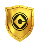 Minion Rush Golden Shield