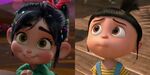 Vanellope and agnes