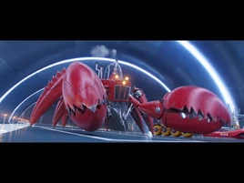 Jean Clawed’s vehicle 
