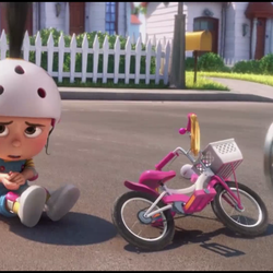 Despicable me bike best sale