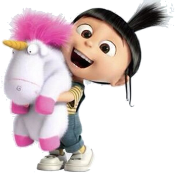 Despicable me plush unicorn outlet