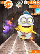 Mega Minion.jpg (309 KB) The Baby Minion with the Mega Minion power-up activated in El Macho's Lair.