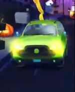 Green car