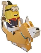 3D Kevin and Corgi Official Minions Movie Annual 2016
