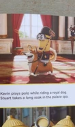 Corgi in Minions: Long Live King Bob Book