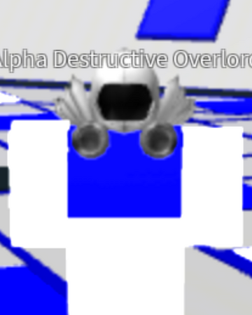 Alpha Destructive Overlord Destined Ascension Roblox Wiki Fandom - in roblox in destined ascension what mobs drop iron chunks