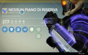 Nessun Piano di Riserva