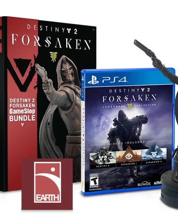 Destiny 2 Forsaken Gamestop Bundle Destiny Collectors Wiki Fandom Vanilla destiny 2, or players with coo or warmind, who don't purchase forsaken will be stuck with the current loadout of double primary and a power forsaken players will technically be able to use a power weapon at all times. destiny 2 forsaken gamestop bundle