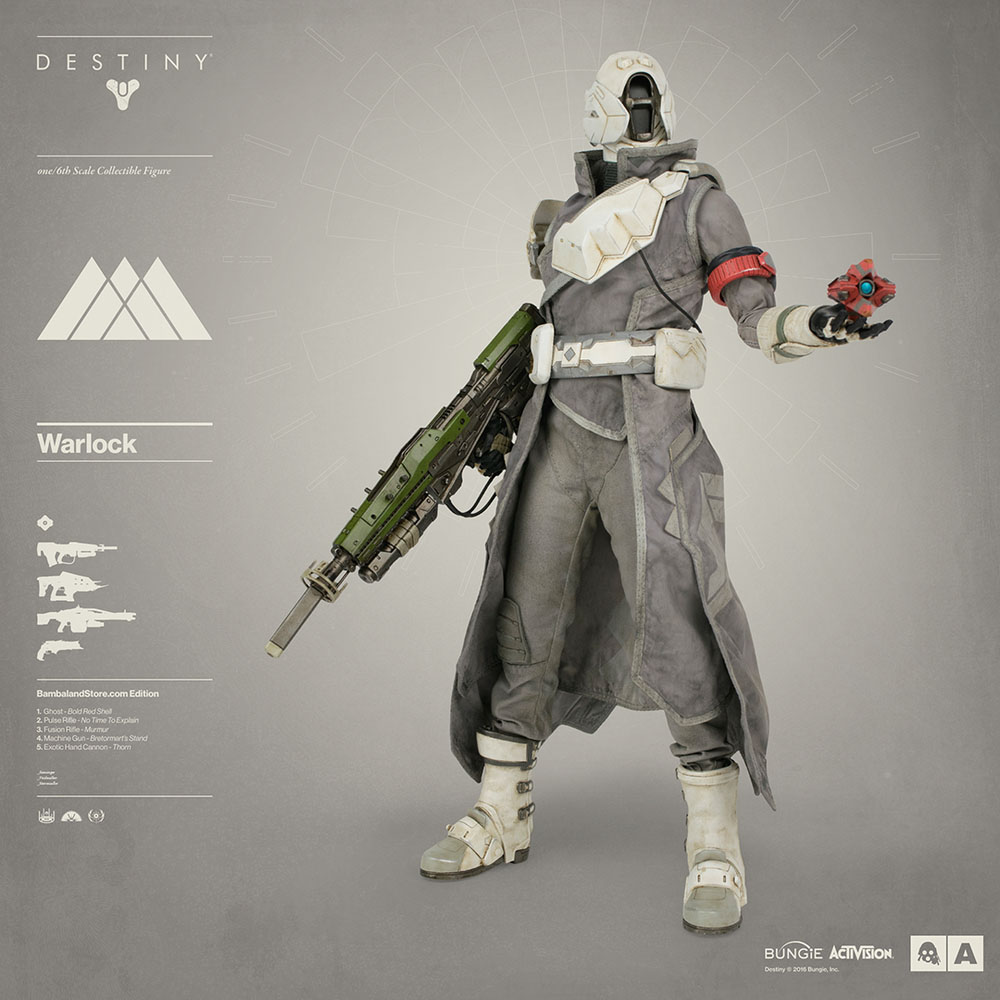 3A Warlock (Chatterwhite Shader) | Destiny Collectors Wiki | Fandom