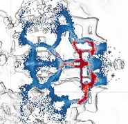 Heatmap of time spent during the fifth week of Trials of Osiris.