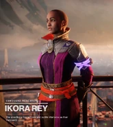 Ikora Rey in the Tower in Destiny 2.